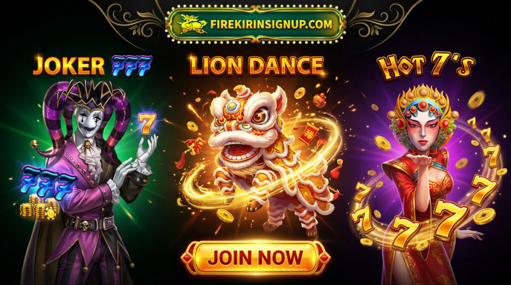 firekirin, fire kirin online, fire kirin sign up image, join now to get started